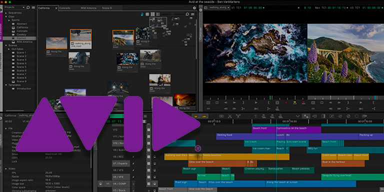 Import automated subtitles and captions into Avid Media Composer